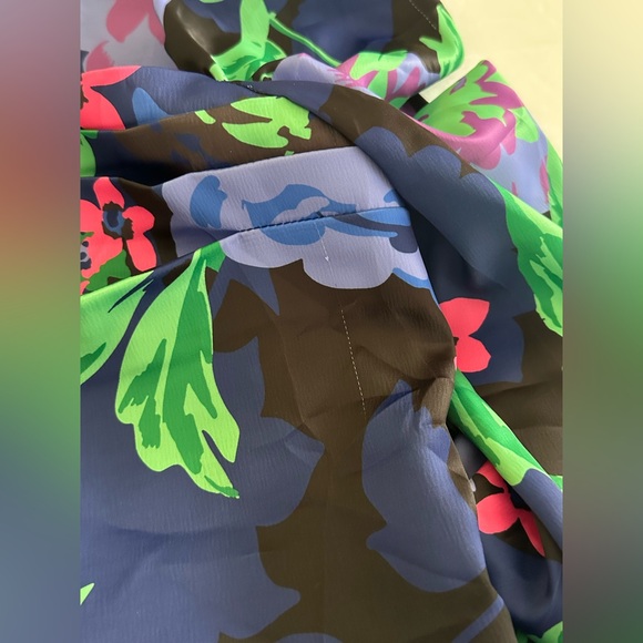 AFRM || Floral Long Sleeve Dress. Sz. XXS - Picture 9 of 17